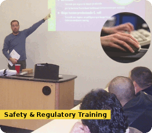 Safety and Regulatory Training graphic
